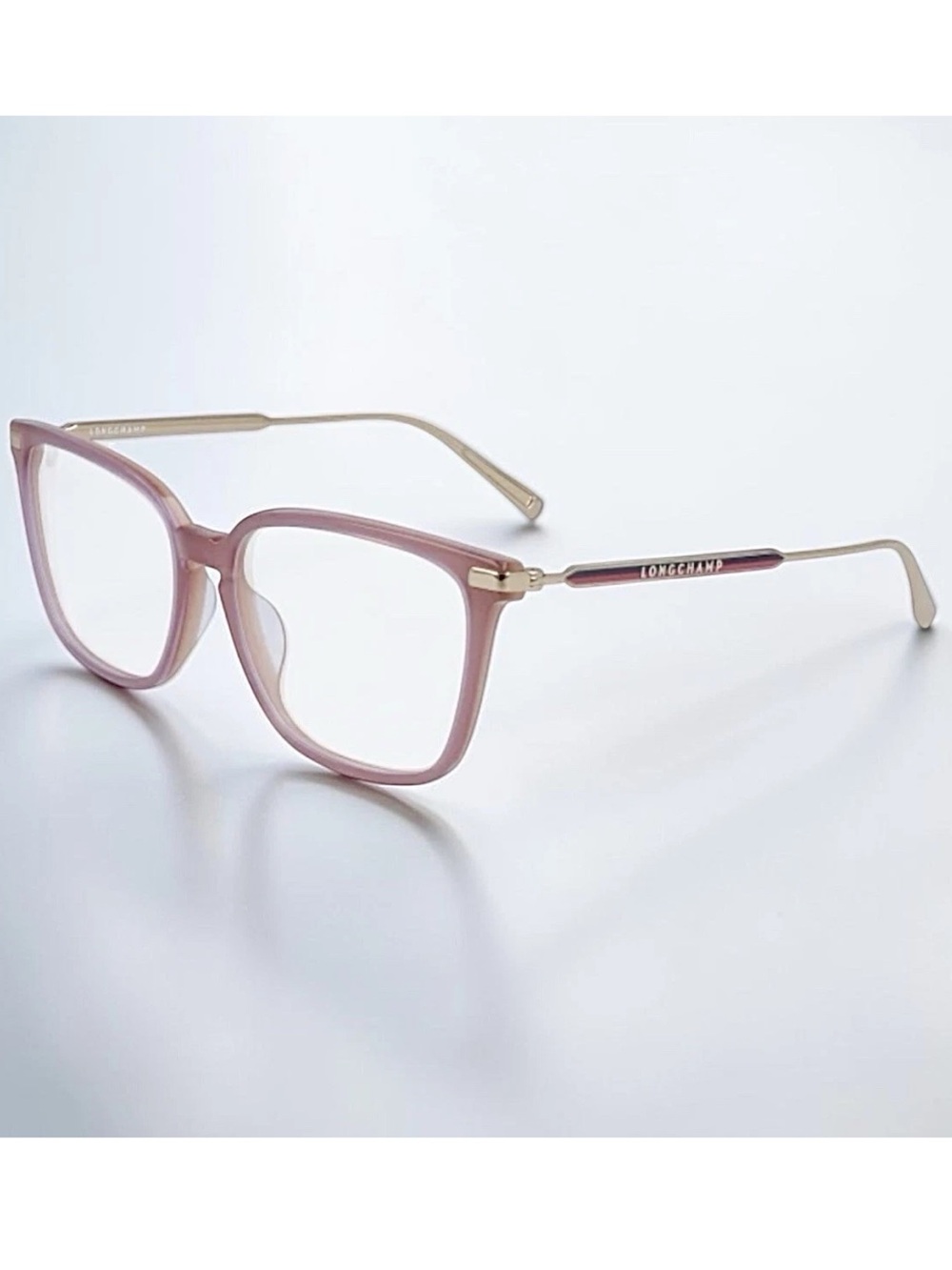 Longchamp LO2661 Women’s Pink Arcrylic Square Eyeglasses Frames Only